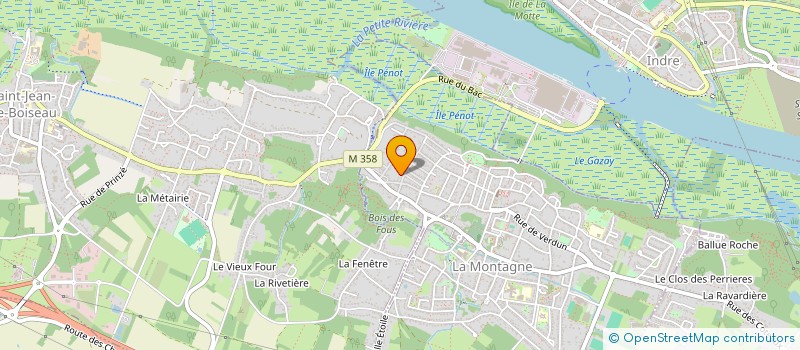 localisation de l'entreprise HOLDING MOUF  LA MONTAGNE