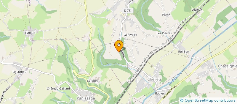 localisation de l'entreprise HOLDING MOUILLESEAUX PAYSAGE  CHELIEU