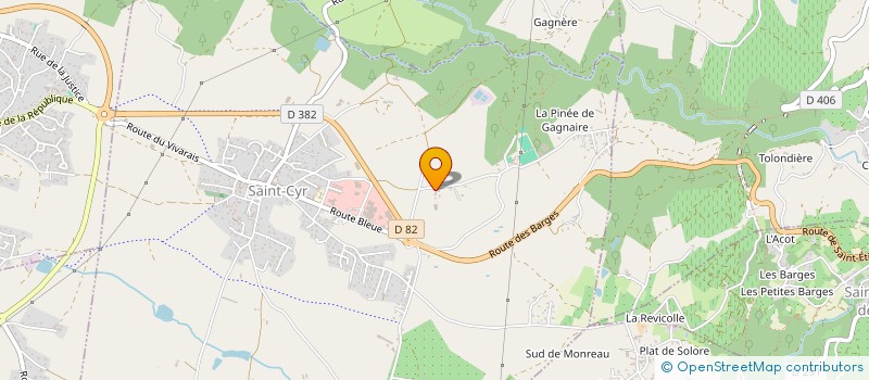 localisation de l'entreprise HOLDING MOUNARD  SAINT-CYR