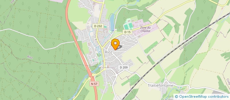 localisation de l'entreprise HOLDING MOUREAU.F.I  RIOZ