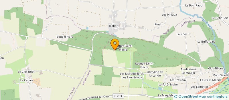 localisation de l'entreprise HOLDING MP  SAINTE-MARIE