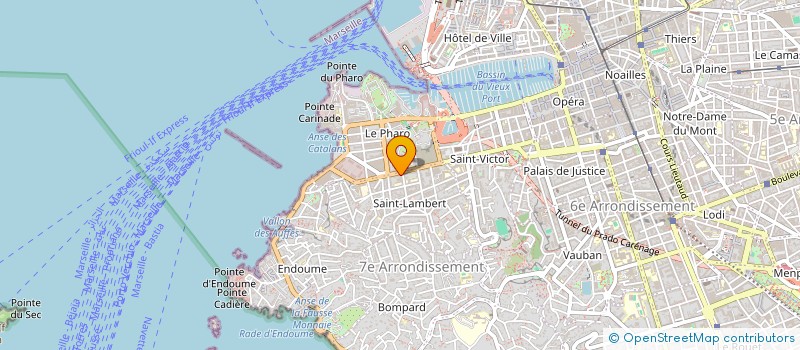 localisation de l'entreprise HOLDING MPS  MARSEILLE