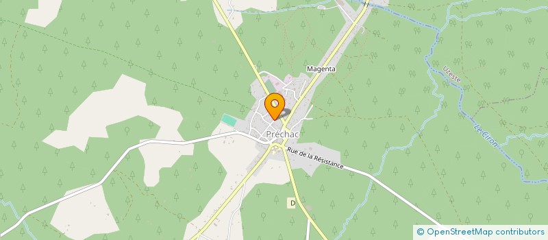 localisation de l'entreprise HOLDING MR  PRECHAC