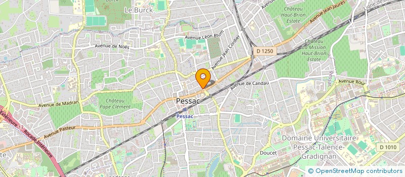 localisation de l'entreprise HOLDING MTHS  PESSAC