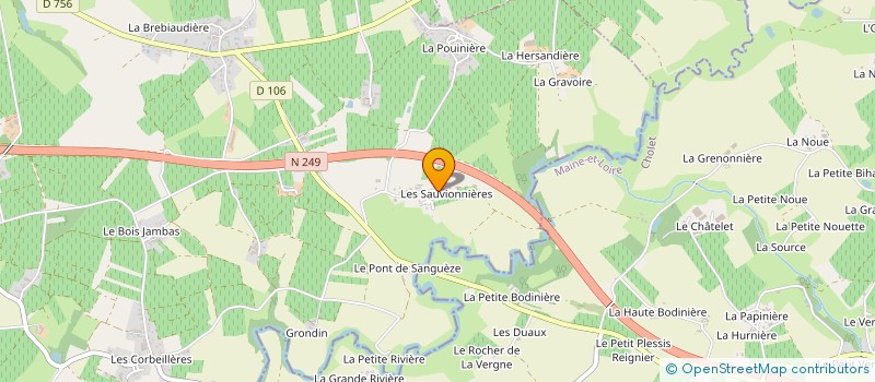 localisation de l'entreprise HOLDING MTLS  VALLET