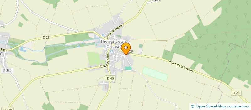 localisation de l'entreprise HOLDING MUGOT  THORIGNY SUR OREUSE