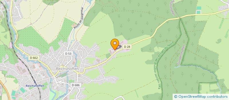 localisation de l'entreprise HOLDING MUHLACH  REICHSHOFFEN