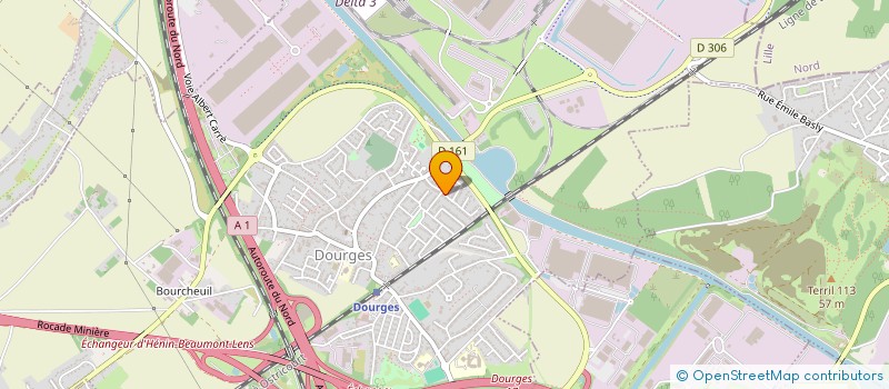 localisation de l'entreprise HOLDING MULLIER  DOURGES