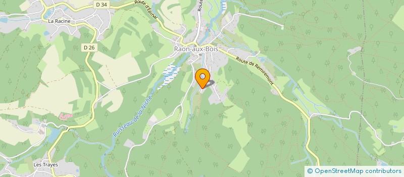 localisation de l'entreprise HOLDING MUNSCH  RAON-AUX-BOIS