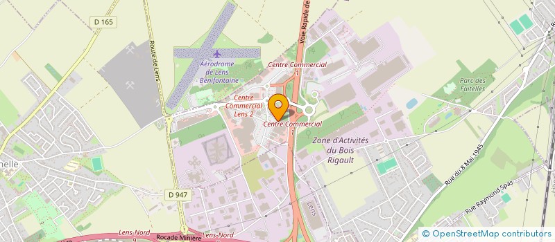 localisation de l'entreprise HOLDING MV  VENDIN-LE-VIEIL