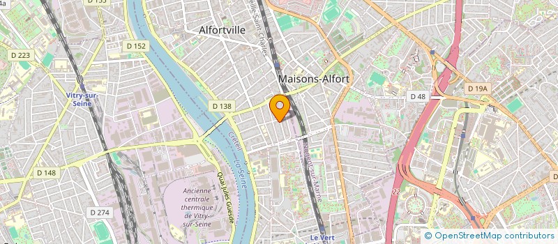 localisation de l'entreprise HOLDING MYG à ALFORTVILLE