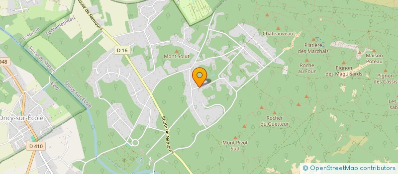 localisation de l'entreprise HOLDING MYRMIDONS 4F  NOISY-SUR-ECOLE