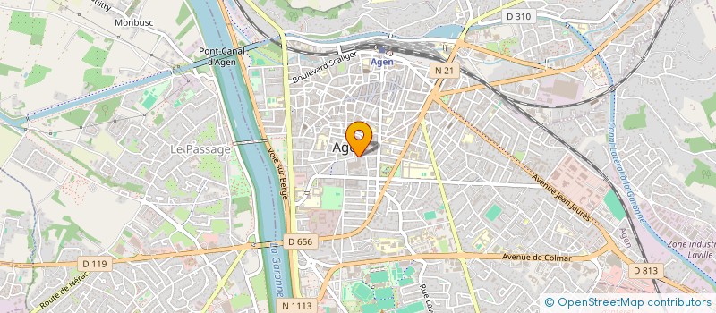 localisation de l'entreprise HOLDING N4F  AGEN