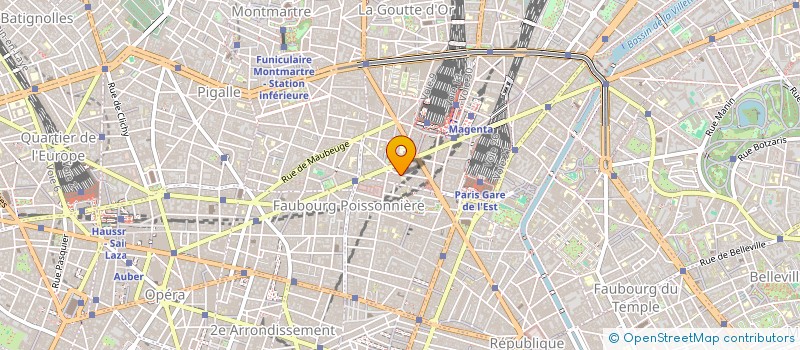 localisation de l'entreprise HOLDING NALY  PARIS