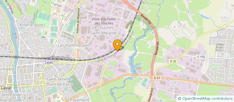 localisation de l'entreprise HOLDING NAMASTE à LAVAL
