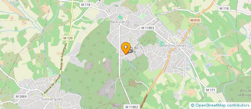 localisation de l'entreprise HOLDING NASSAR à BEAULIEU