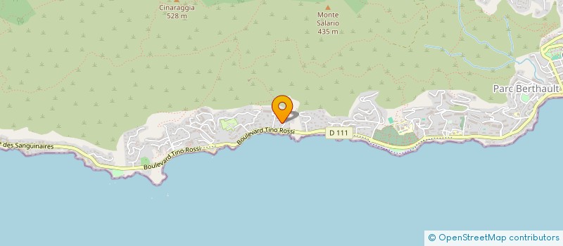 localisation de l'entreprise HOLDING NAU à AJACCIO