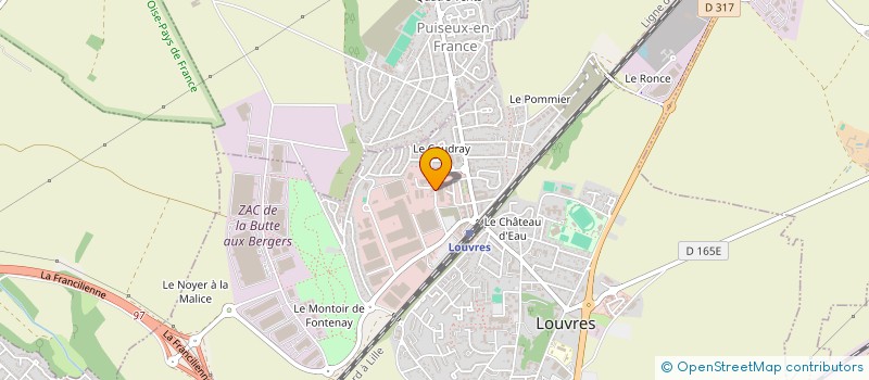 localisation de l'entreprise HOLDING NAVAS  LOUVRES