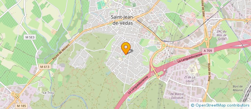 localisation de l'entreprise HOLDING NB  SAINT-JEAN-DE-VEDAS