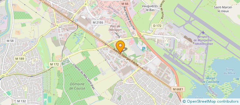 localisation de l'entreprise HOLDING NCO  PEROLS