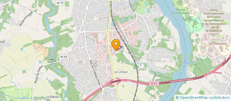 localisation de l'entreprise HOLDING NDAHIMANA à LA CHAPELLE-SUR-ERDRE