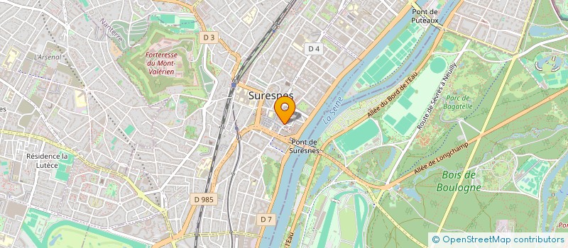 localisation de l'entreprise HOLDING NESS HOSANA à SURESNES