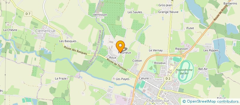 localisation de l'entreprise HOLDING NETILDA  CHATILLON-SUR-CHALARONNE