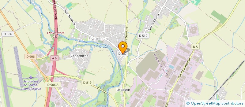 localisation de l'entreprise HOLDING NEUCYLLET  FRAGNES-LA LOYERE