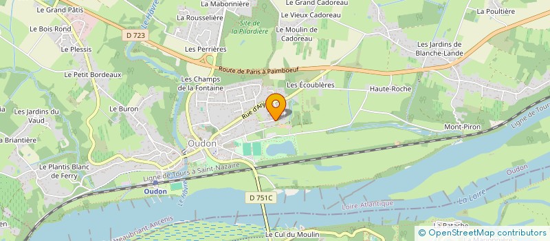 localisation de l'entreprise HOLDING NEVEL  OUDON