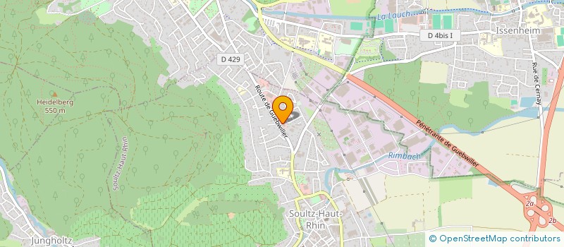 localisation de l'entreprise HOLDING NEW EAST  STRASBOURG