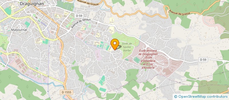 localisation de l'entreprise HOLDING NEW HERA  DRAGUIGNAN