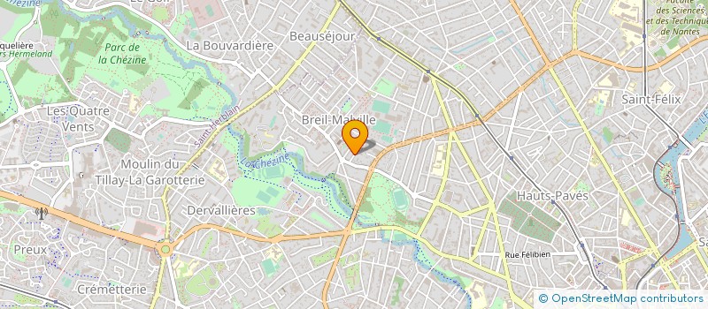 localisation de l'entreprise HOLDING NEYVOZ à NANTES