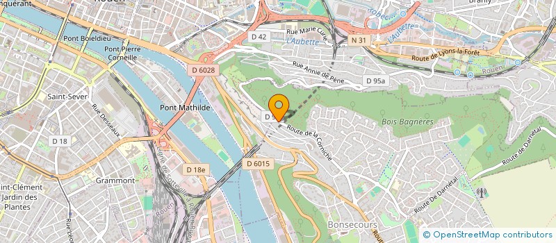 localisation de l'entreprise HOLDING NFV  BONSECOURS