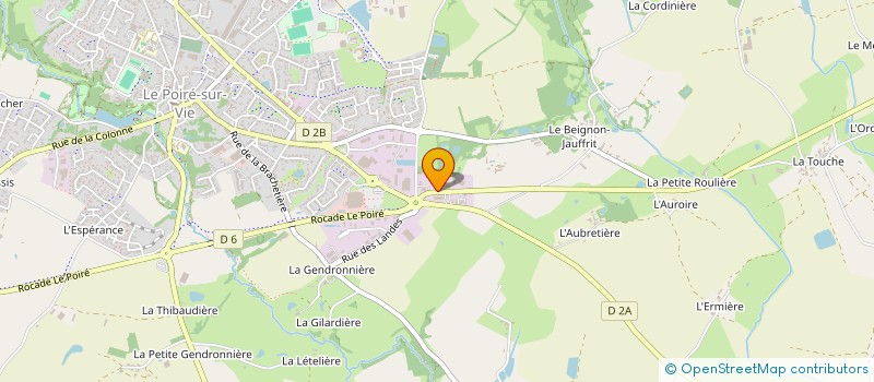 localisation de l'entreprise HOLDING NG  LE POIRE-SUR-VIE