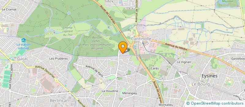 localisation de l'entreprise HOLDING NGUIBERT  LE HAILLAN