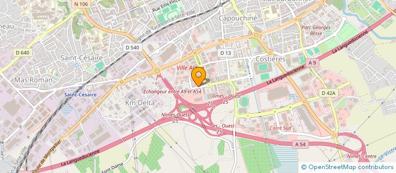 localisation de l'entreprise HOLDING NICOLAS ALCALDE  SAINT-LAURENT-DES-ARBRES