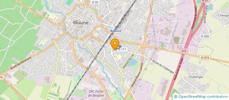 localisation de l'entreprise HOLDING NICOLAS MESTRE à BEAUNE