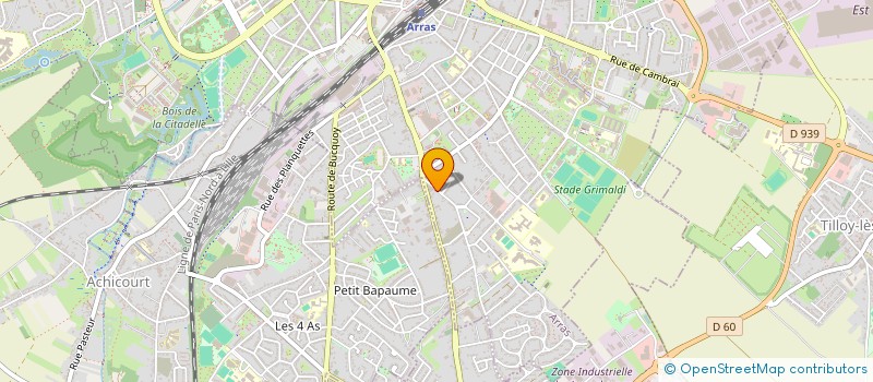 localisation de l'entreprise HOLDING NICOLE à ARRAS
