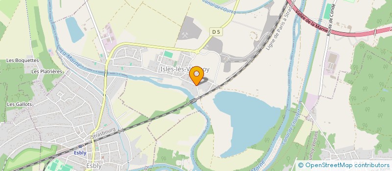 localisation de l'entreprise HOLDING NL  ISLES-LES-VILLENOY