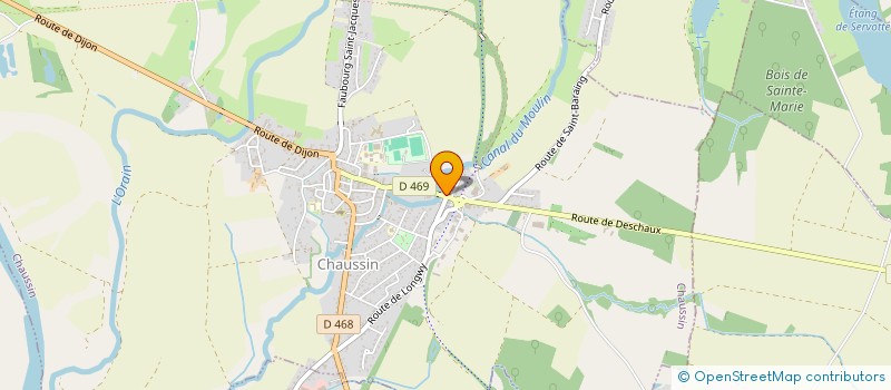 localisation de l'entreprise HOLDING NLD  CHAUSSIN