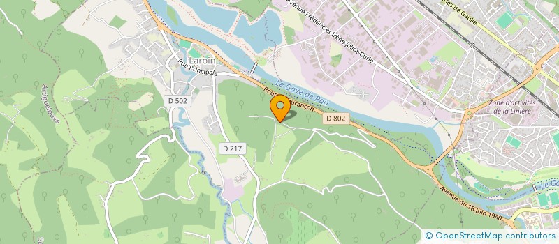 localisation de l'entreprise HOLDING NLR 64  LAROIN