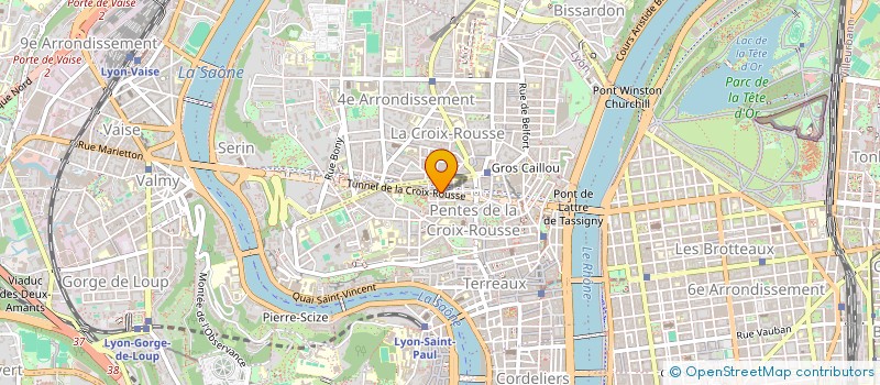 localisation de l'entreprise HOLDING NMV à LYON