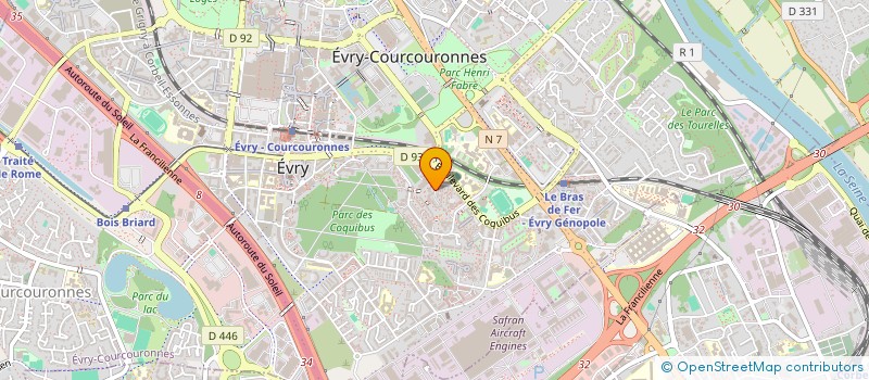 localisation de l'entreprise HOLDING NOSTRAVA GROUP  EVRY-COURCOURONNES