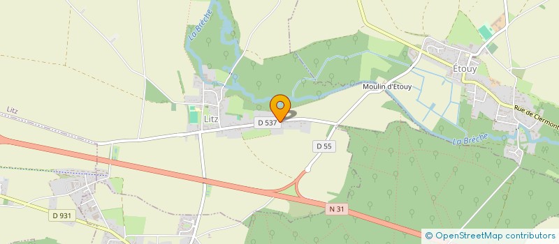 localisation de l'entreprise HOLDING NOUTE  LITZ