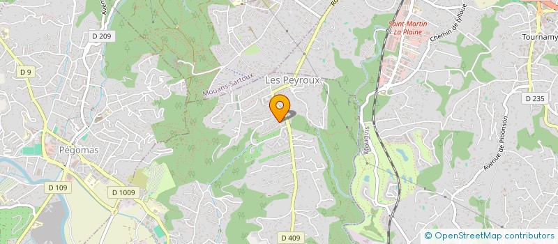 localisation de l'entreprise HOLDING NOVA à LA ROQUETTE-SUR-SIAGNE