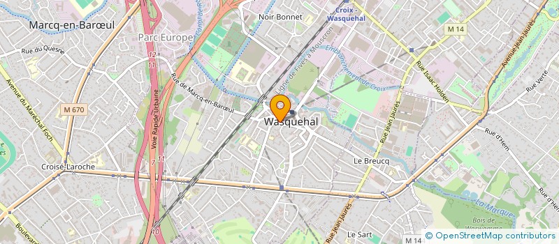 localisation de l'entreprise HOLDING NOWAK à WASQUEHAL