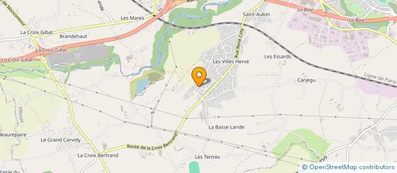 localisation de l'entreprise HOLDING NRJS à YFFINIAC
