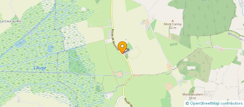 localisation de l'entreprise HOLDING NT DEWAVRIN  PUTOT-EN-AUGE