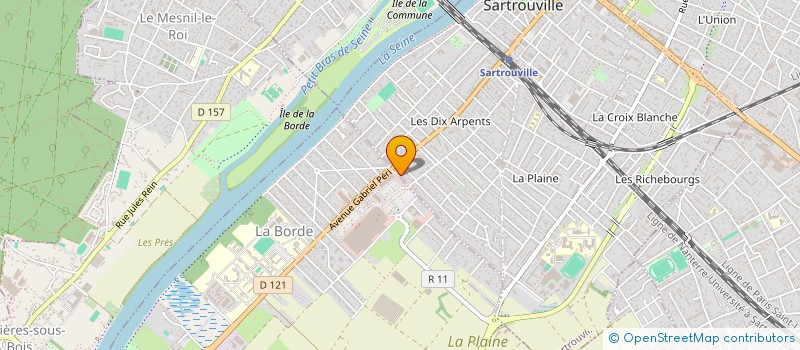 localisation de l'entreprise HOLDING NUNES à SARTROUVILLE