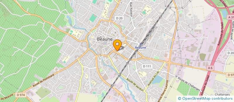 localisation de l'entreprise HOLDING O.L. DE PLACEMENTS à BEAUNE